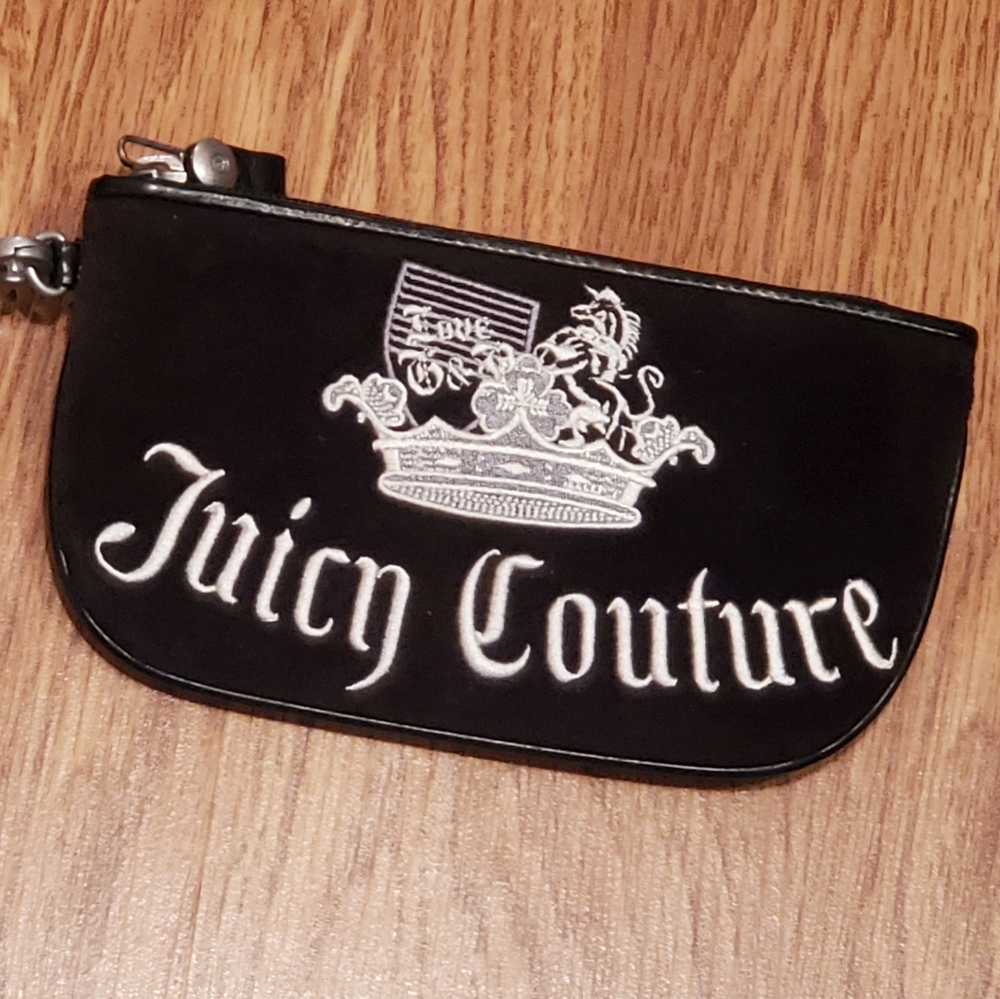 Black Juicy Couture Wristlet